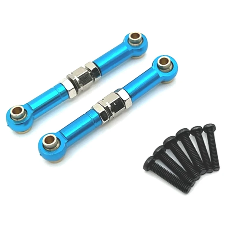 Aluminum Front Steering Link Rod Linkage For MJX 1/14 14209 14210 RC Car Upgrade Parts