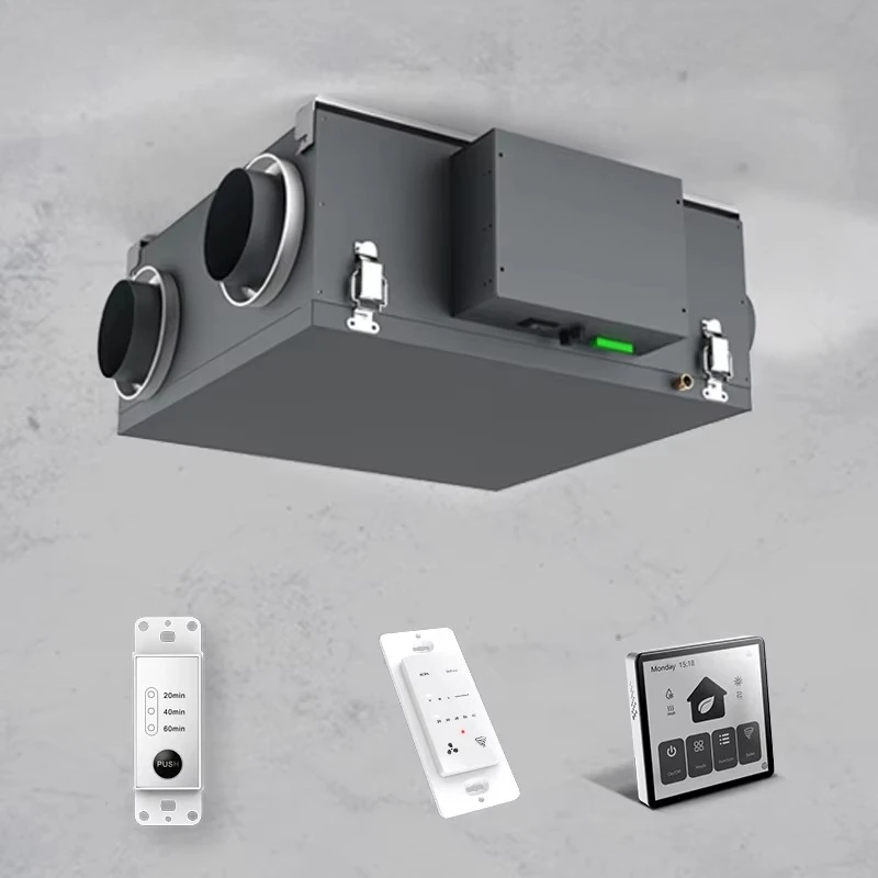 

Heat exchanger Whole household heat saving recovery Air exchange Balanced ventilation room Residential