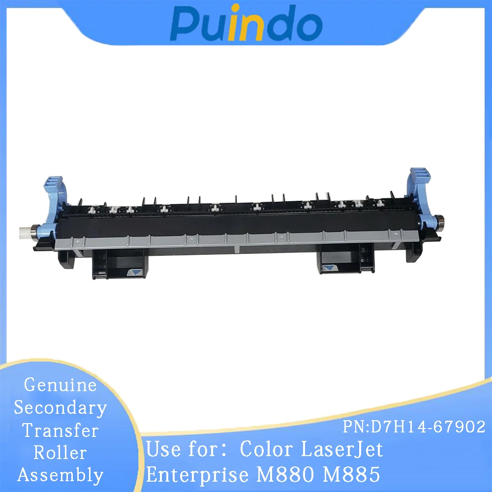 

Genuine D7H14-67902 Secondary Transfer Roller Assembly for HP Color LaserJet Enterprise M880 M885 2nd Transfer Roller