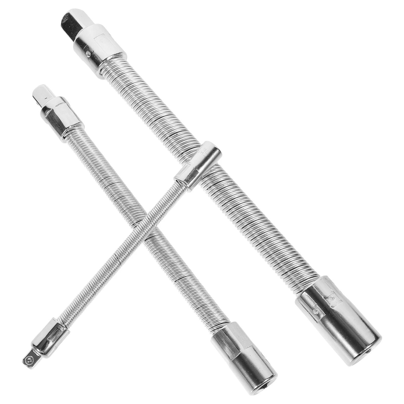 

1 set Socket Extension Bars 1/4-3/8-1/2inch Flexible Wrench Extender Rods Black Soft Shaft Universal Car Repair Tools