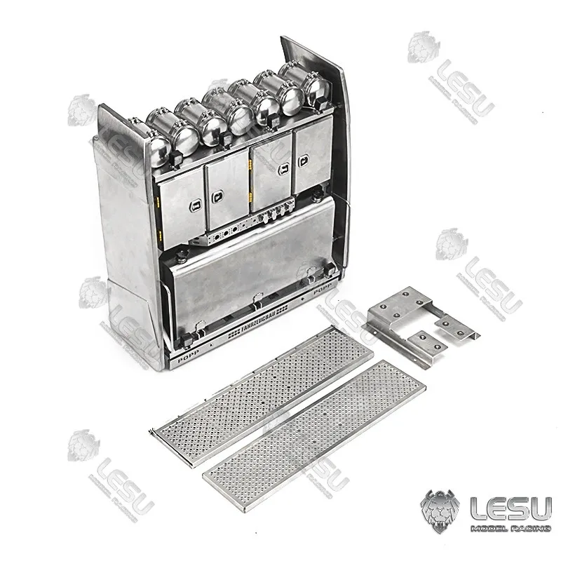 1/14 RC Truck Metal Heavy-Duty Equipment Rack LESU G-6238 For Tamiya 1/14 RC Tractor Tipper Dump Truck DIY Parts Accessories