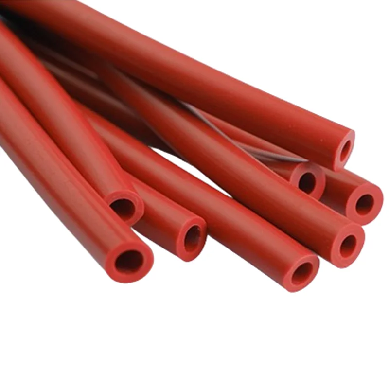 1M/5M10M Black Silicone Tube Flexible Rubber Hose 1 2 4 5 6 7 8 9 10 11 12 14 16 mm Flexible Soft Silicone Tube