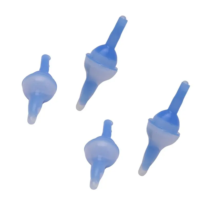 Sleep Aid Inflatable Ear Plugs 2 Pair Self-Adaptive Liquid Earplug, Reusable Waterproof Silicone Ear Pads