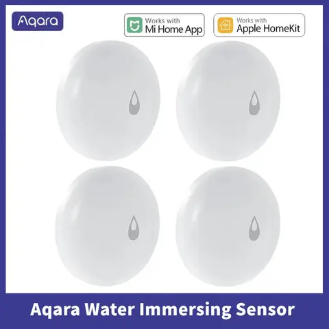 Aqara ZigBee 침수 감지기 알람 보안 침수 센서, 샤오미 미 홈 홈킷 앱용 스마트 홈