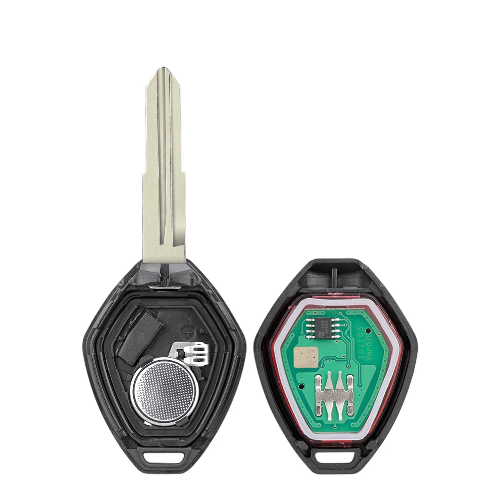 KEYYOU 313.8MHz Remote Car Key ID46 Chip OUCG8D-620M-A for Mitsubishi Eclipse Lancer Endeavor Galant Outlander 2007 - 2012