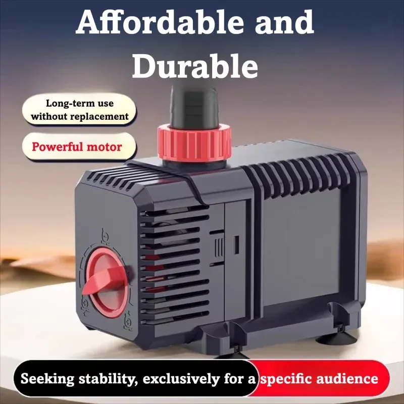 

Ultra Quiet Fish Tank Circulation Pumping Bottom Suction Submersible Filtration Pump