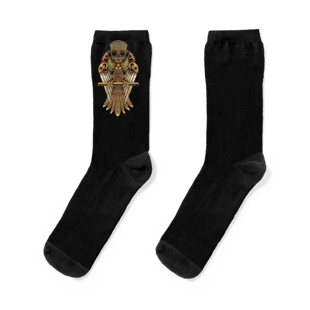 Steampunk Powered Animal Gift Socks sport luxury designer brand crazy Women's Socks Men's