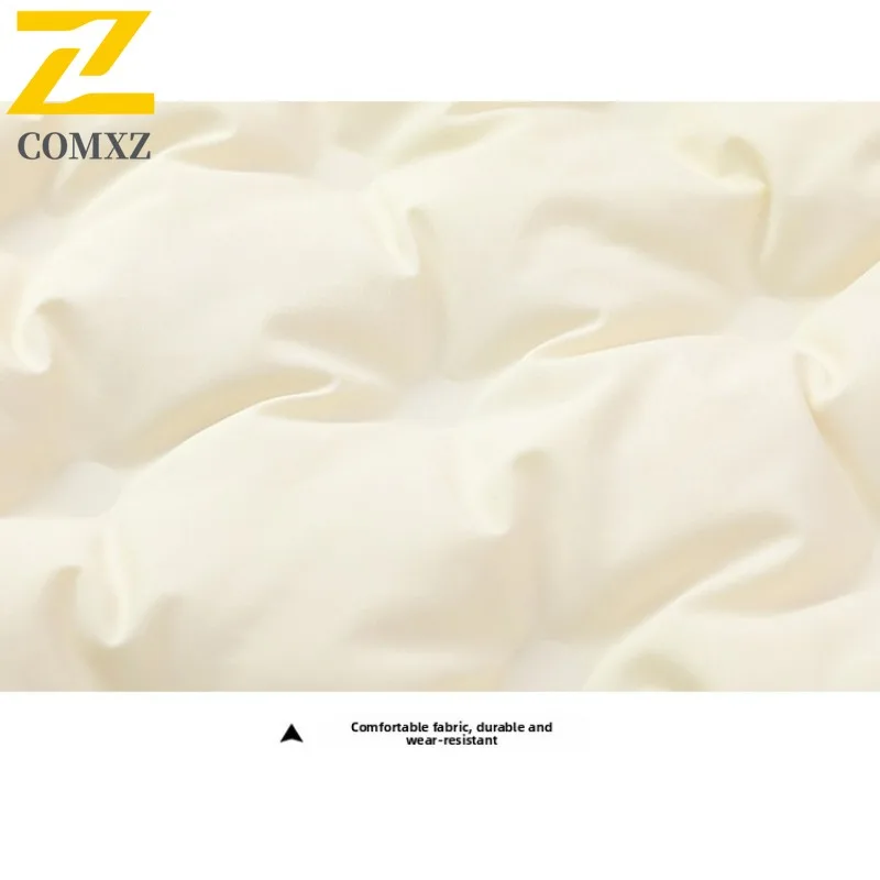 COMXZ Men Bread Jacket 2025 Warm Casual Stand Collar Street Travel Lightweight Warm Ski Padded Jacket Fashion Snow Winter Jacket