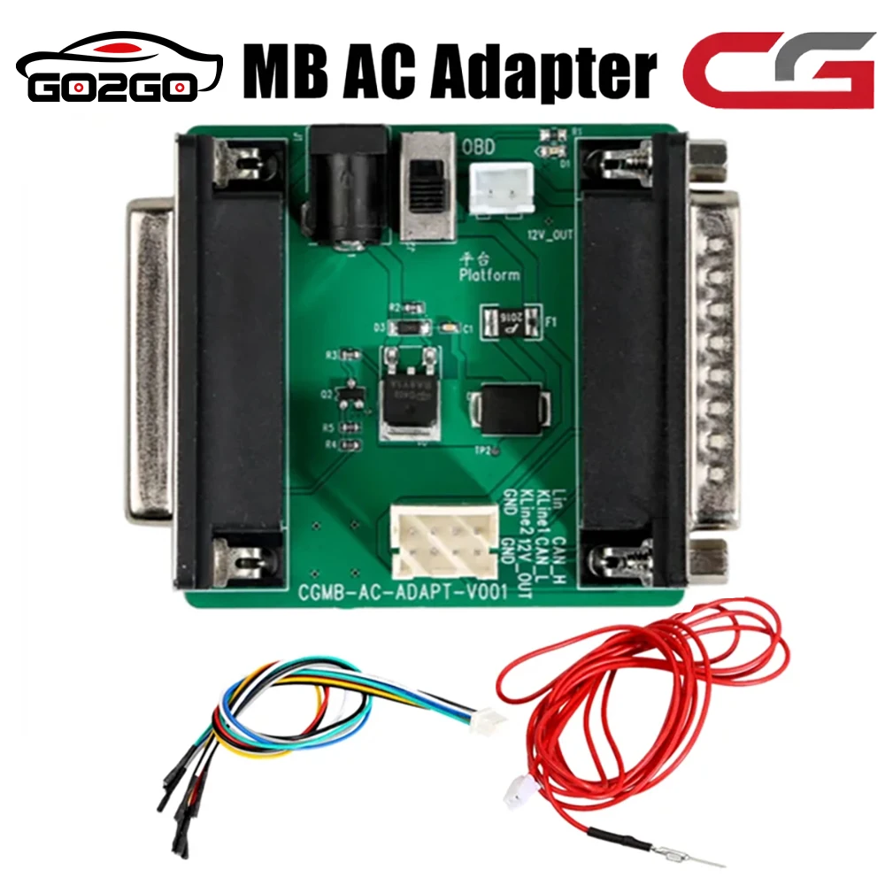 

CGDI MB AC Adapter Work with Mercedes W164 W204 W221 W209 W246 W251 W166 for Data Acquisition