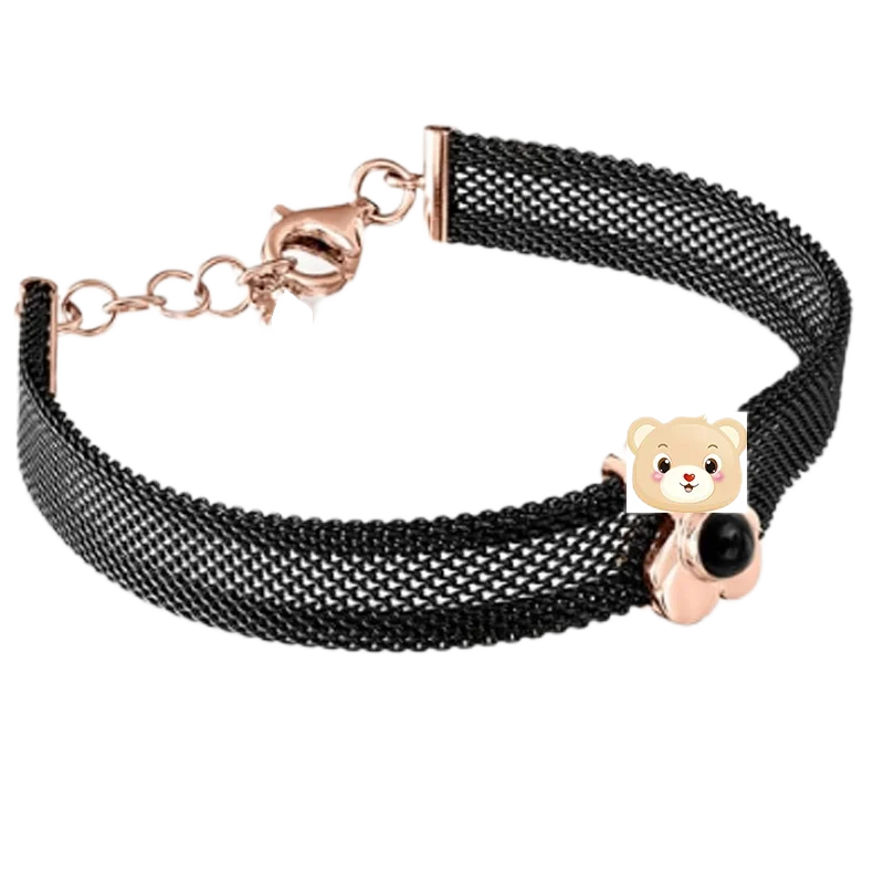 

Шикарный новый серебряный браслет с испанским медведем S925, повышенный стиль, повышение уверенности, доступна скидка