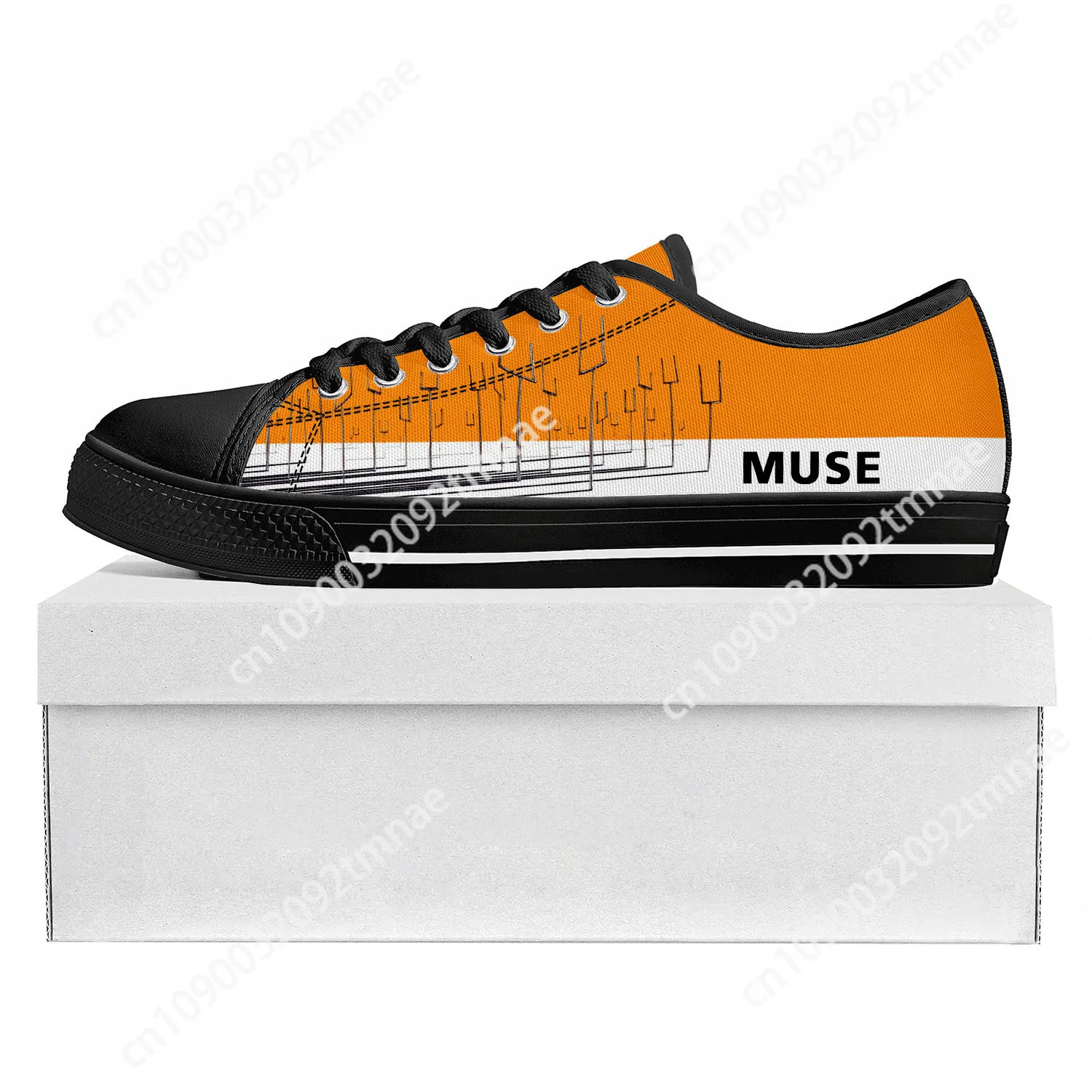 

Muse Rock Band England Low Top High Quality Sneakers Mens Womens Teenager Canvas Sneaker Prode Casual Couple Shoes Custom Shoe