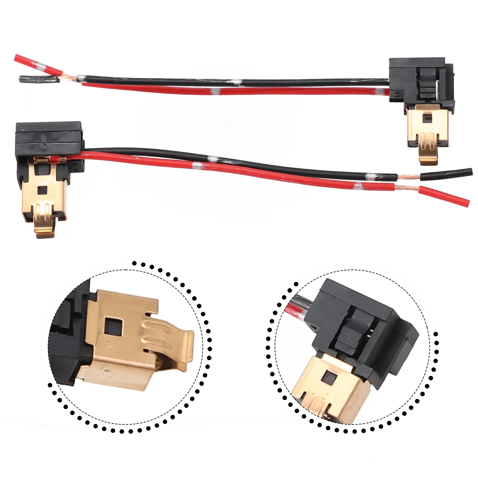 High Quality Light Socket Harness Socket Wiring Lamp Holders Harness Connector 2PCS Adapter Copper Core Car Accessories