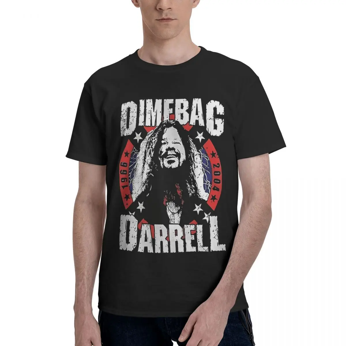 Dimebag Darrell Tribute 100% Cotton Casual Breathable Soft All-Season Confortable Anime New In Tops And T-Shirts Clothes Men