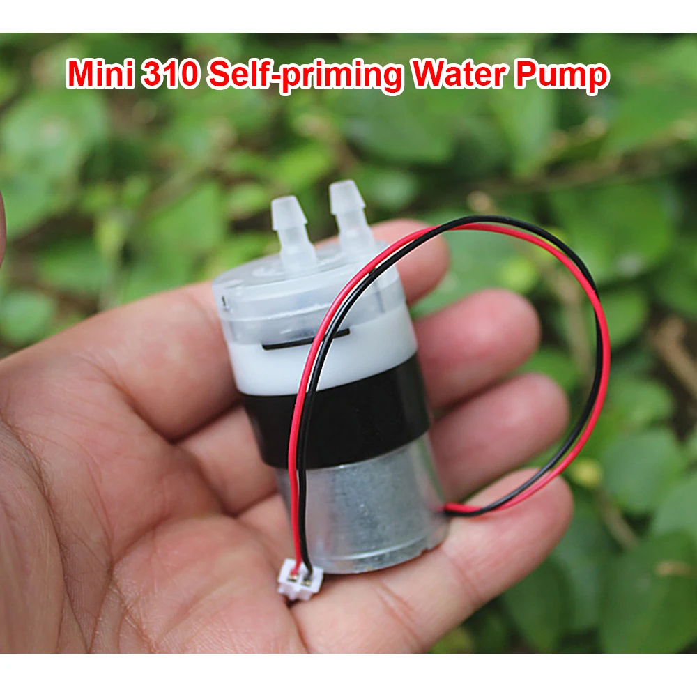 Miniature Water Pump DC 3.7V Small Self-priming Pump 3V-5V 310 Motor Self-priming Pump Water Cooling Circulation