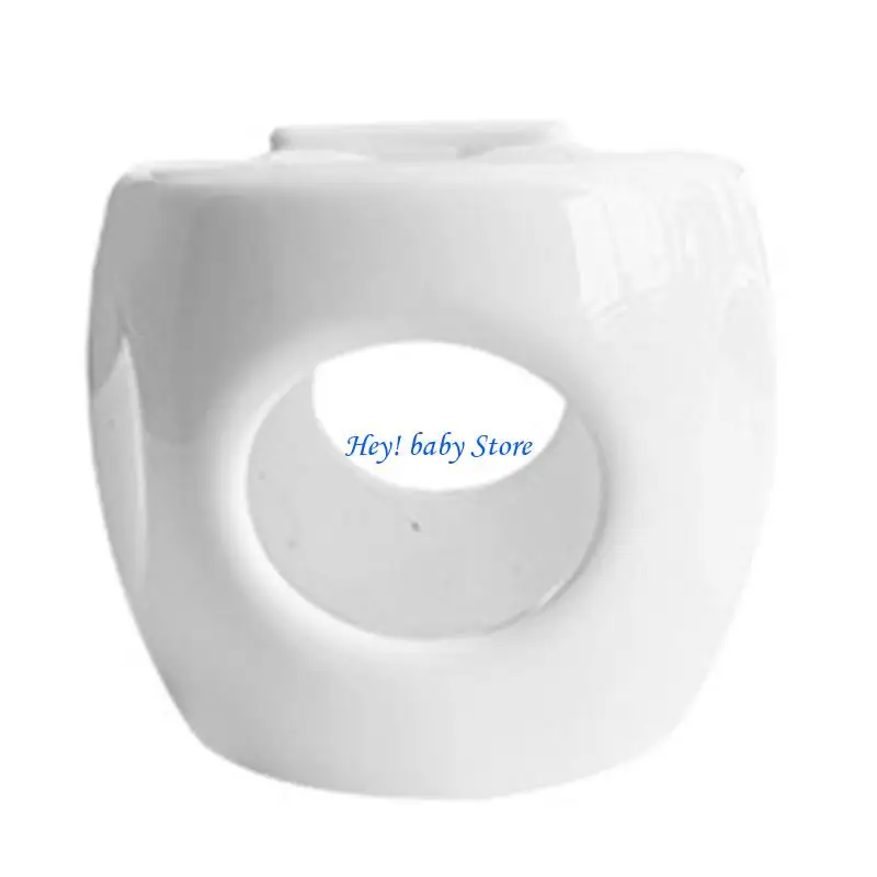 

Q1FE детская дверная ручка, защитная крышка, круглый замок, рукав для детей, детская защитная ручка, запираемый дизайн, белый