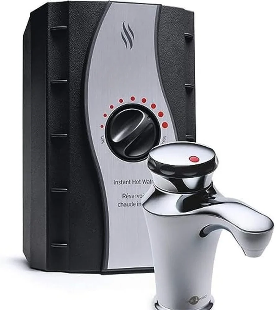 Invite Contour Instant Hot Water Dispenser System - Faucet & Tank, Chrome, H-CONTOUR-SS