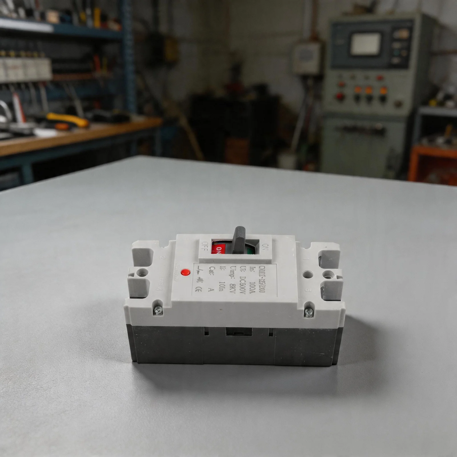 

2 Pole MCCB DC Circuit Breaker for Solar Power Applications Rated Voltage 600V DC and Rated Current 100A to 160A