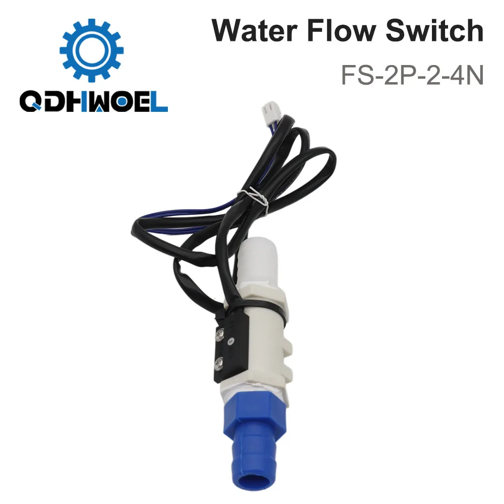 FS-2P-2-4N Water Flow Switch Water Flow Sensor Laser Machine Parts for Laser Chiller Cooling System