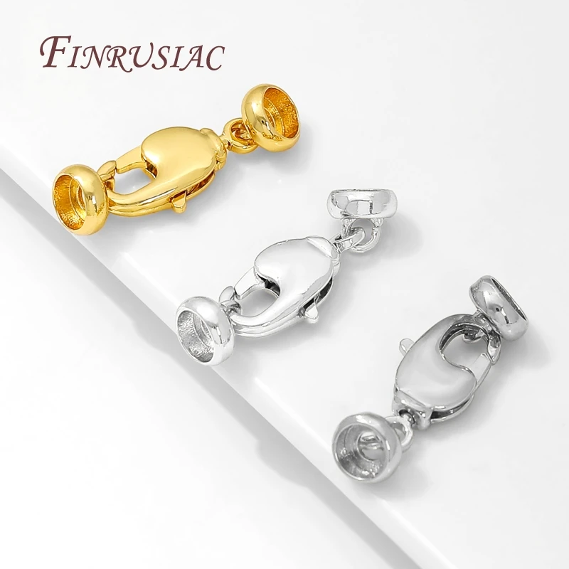 18K Gold Plated Lock For Bracelets,Clasp For Jewelry Connectors,Decorative Pearl Clasp,DIY Jewelry Making Supplies image 4