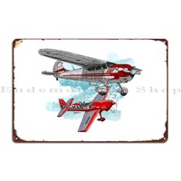 Cessna 195 And Extra 300 Metal Plaque Printing Iron Mural Club Bar Customize Tin Sign Poster