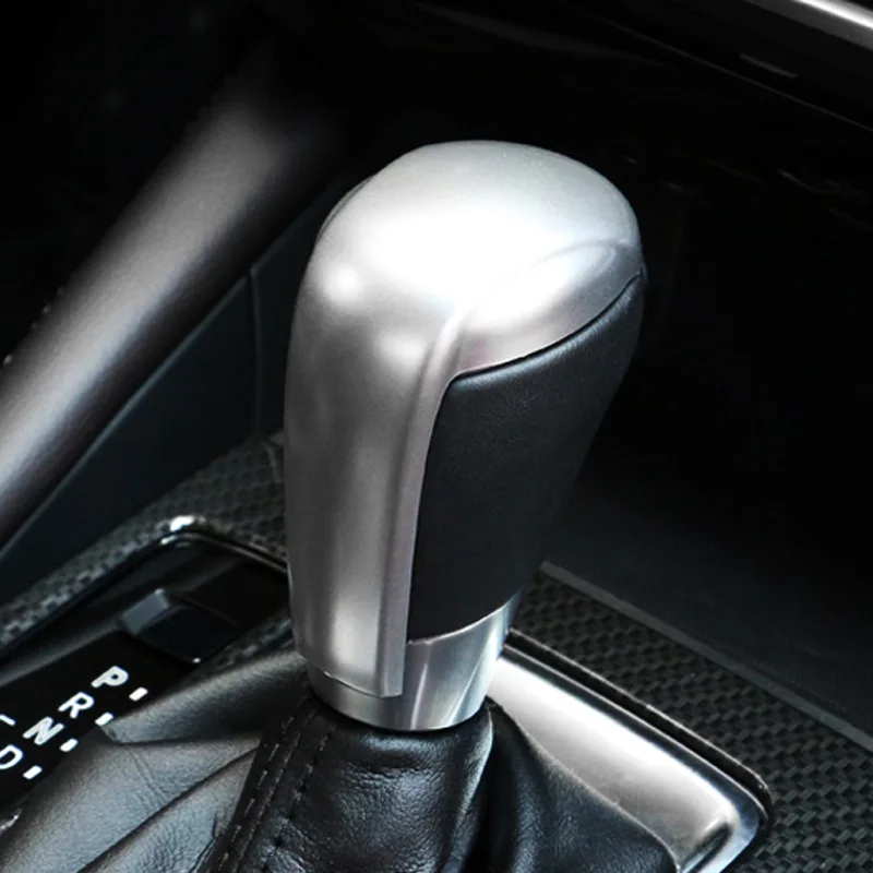 Car Gear Head Shift Knob Handle Cover Trim Stickers For Mazda 2 3 6 BM GJ Demio CX3 CX5 CX8 CX9 Axela 2014-2021 2022 Accessories