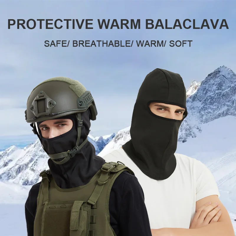 Nível 3 corte resistente máscara quente no inverno auto-defesa balaclava cabeça e proteção facial parar frio scurity segurança do corpo