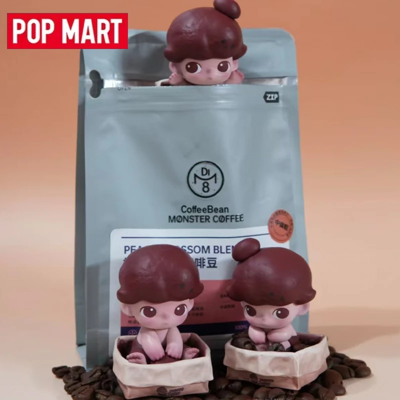 

POP MART DIMOO Little Coffee Bean Version Blind Box Toys Kawaii Anime Action Figure Caixa Caja Surprise Mystery Box Dolls Gift
