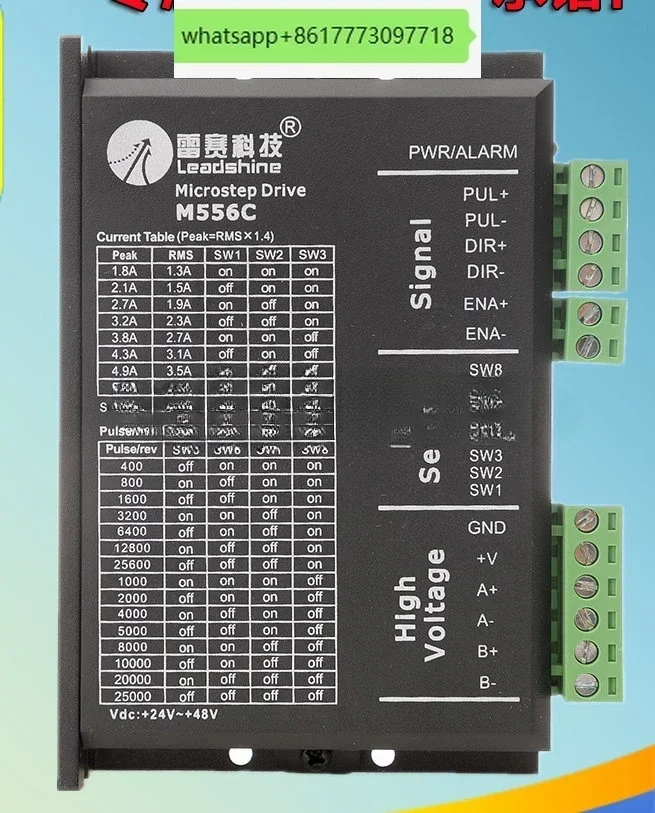 

Оригинальный драйвер шагового двигателя M556C. Совершенно новый, с гарантией качества.
