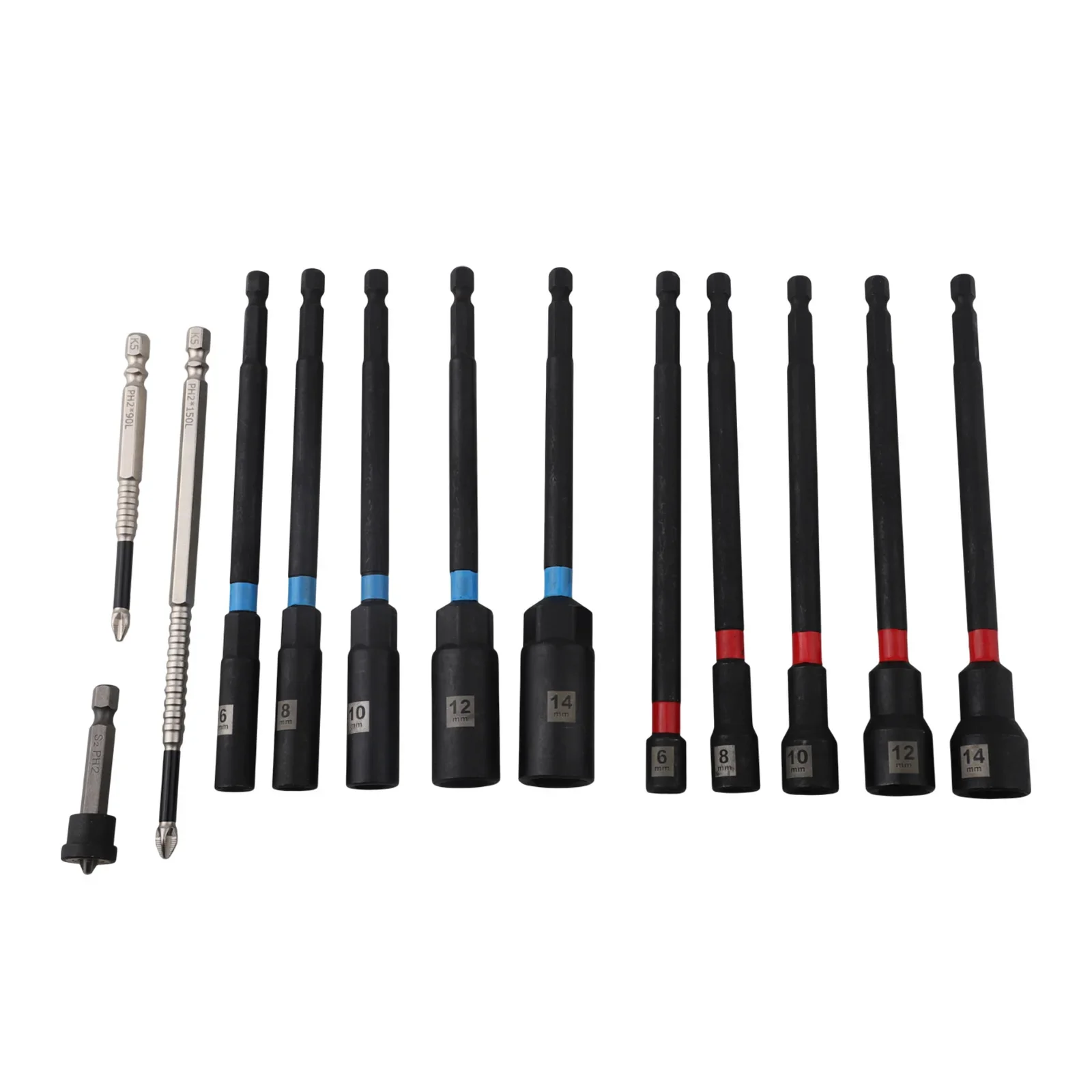 

Home Improvement Hexagon Nut Driver 150mm Extension Chrome Vanadium Steel Tool Wrench 13 Piece Set Auto Repair Tools