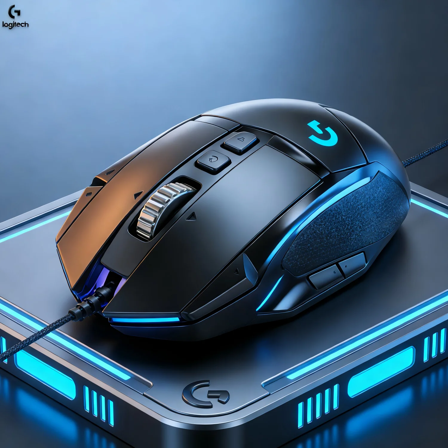 

Игровая мышь Logitech G502 HERO с кабелем, механической RGB-подсветкой, черная, удобная для геймеров, лучшая мышь Logitech