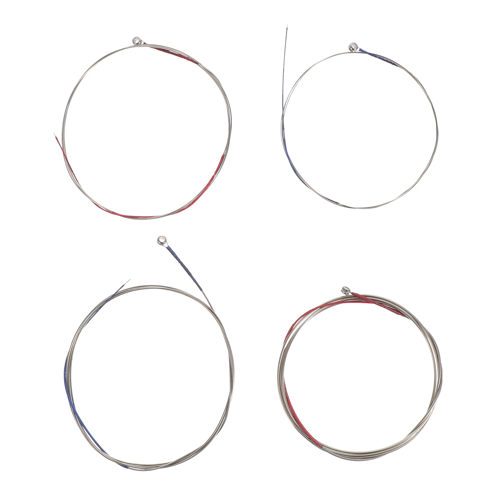 

4pcs Zhongruan Strings Alloy Durable Replace For Instrument Easy Replacement Resonant Sound Parts