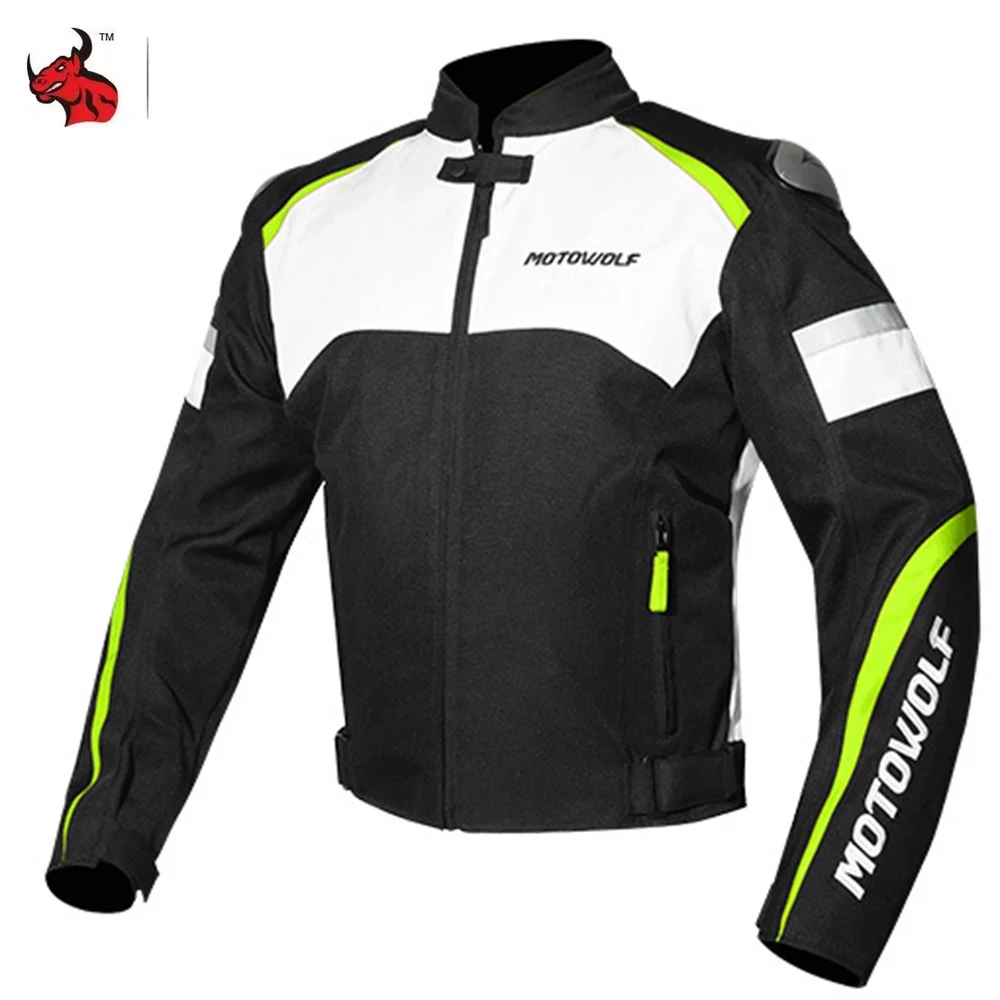 

New Motorcycle Jacket Anti Fall Men's Windproof Warm Motorcycle Riding Clothes Outdoor Motocross Protective Jacket Equipmen