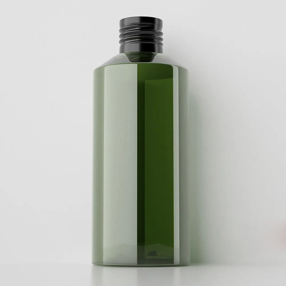 

5Pcs Portable Storage Bottles Leakproof Subpackaging Container for Travel Lotion Dispenser Refillable Dark Green Black