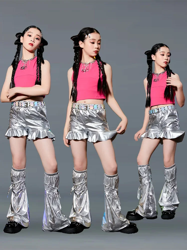 

Children's Costumes Jazz Sweet Jazz Dance Costumes Fashionable Runway Catwalk Dance Costumes Stage Suits