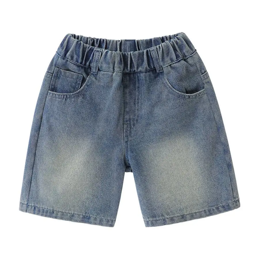 

2025 new Spring autumn Fashion Girls kids Boy Cotton Jeans Shorts Casual Comfortable Cute Baby Children Clothing