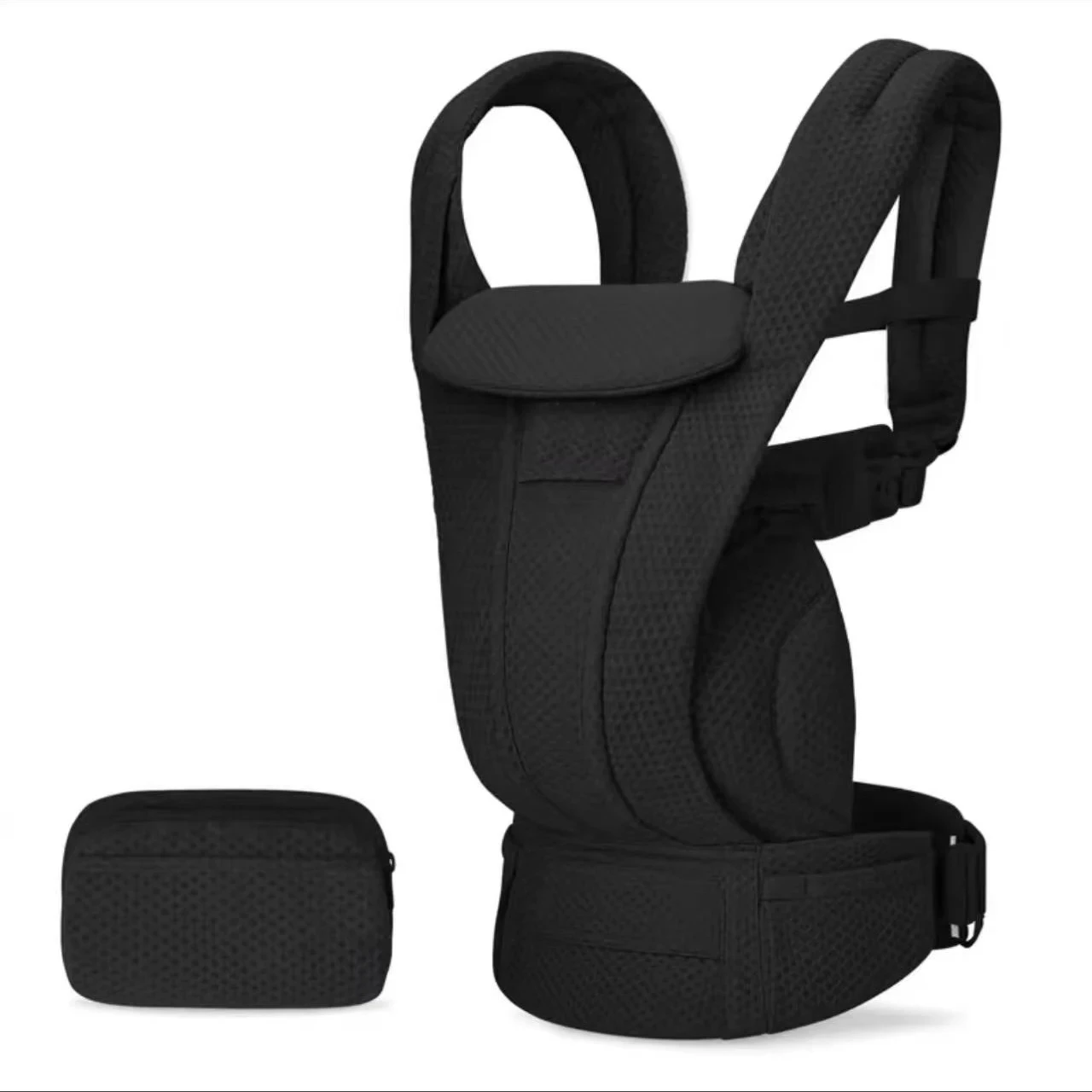 Egobaby Omni Deluxe Babytrage Breeze Ergonomische Rucksäcke Halter Schulter Taille Gürtel Sling Hosenträger 360°