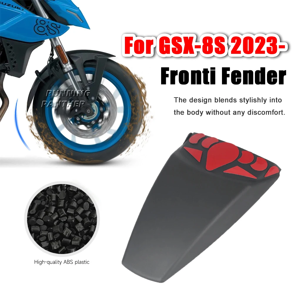 

Splash Guard Extension Extender Cover For Suzuki GSX-8S 2023 2024 New Motorcycle Front Fender Mudguard