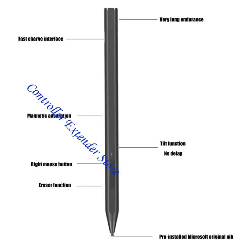 n84b القلم المريح مع توافق تطبيق NEBO مع طرز الكمبيوتر المحمول والاستوديو الأسطح