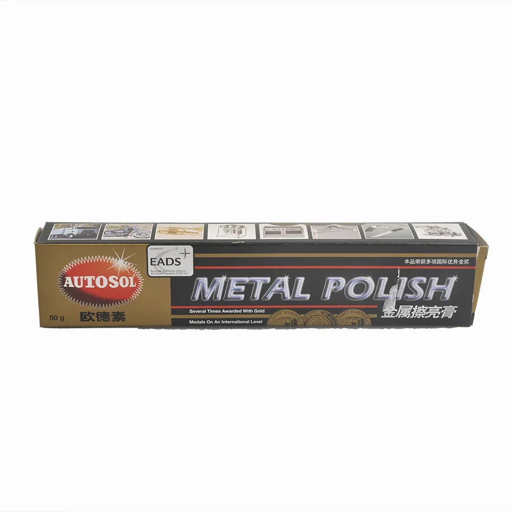 1Pc 50g Metal Polishing Paste for Chrome Copper Brass and More,provides Gloss