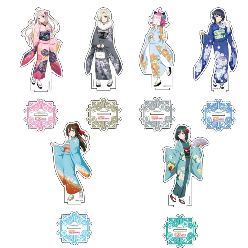 Anime Love Live Acrylic Stand Figure Doll Anime Cute Girl Cosplay Toy for Friends Christmas Gifts 15cm