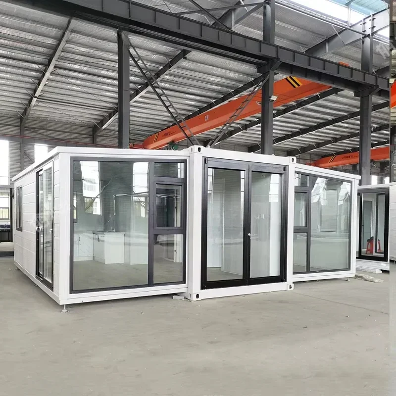 Grande Prefab Homes Container 20ft Australia 3 in 1 Foldable Mobile Homes Modular Extendable Container House