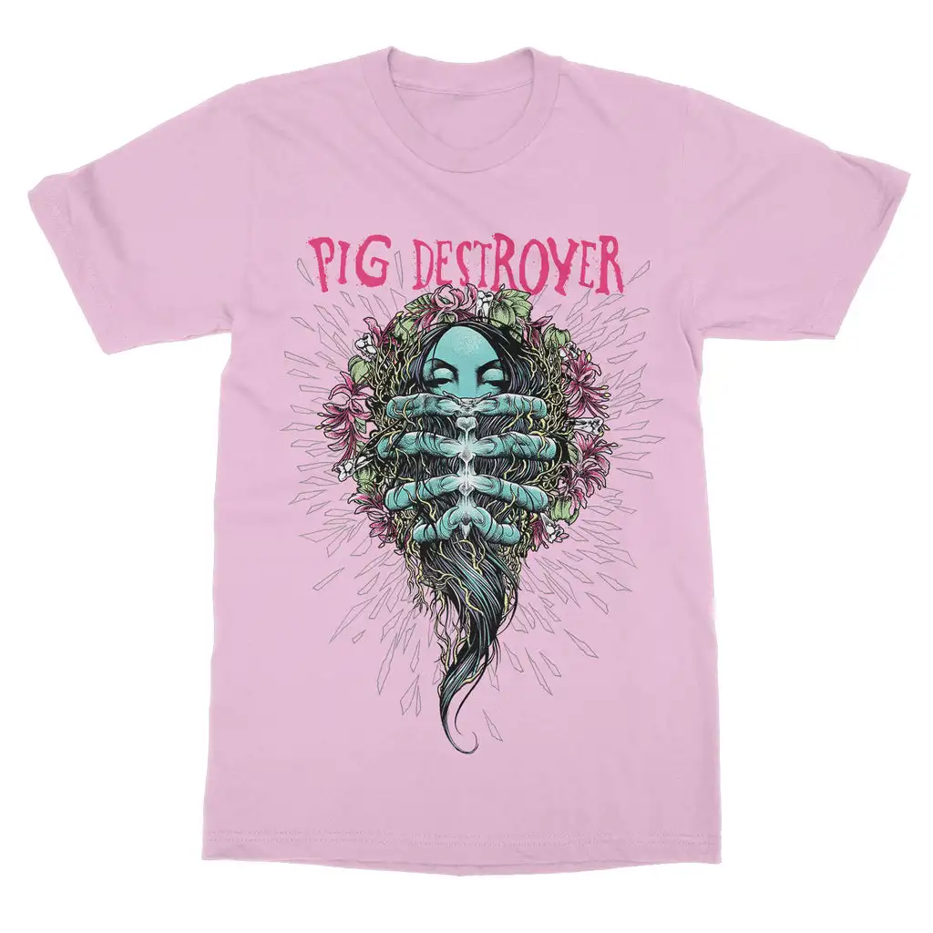 Best Pig Destroyer Band Graphic Cotton T-shirt Unisex Summer Short Sleeve Fashion Brand Tee Luxury Casual Vintage Tees