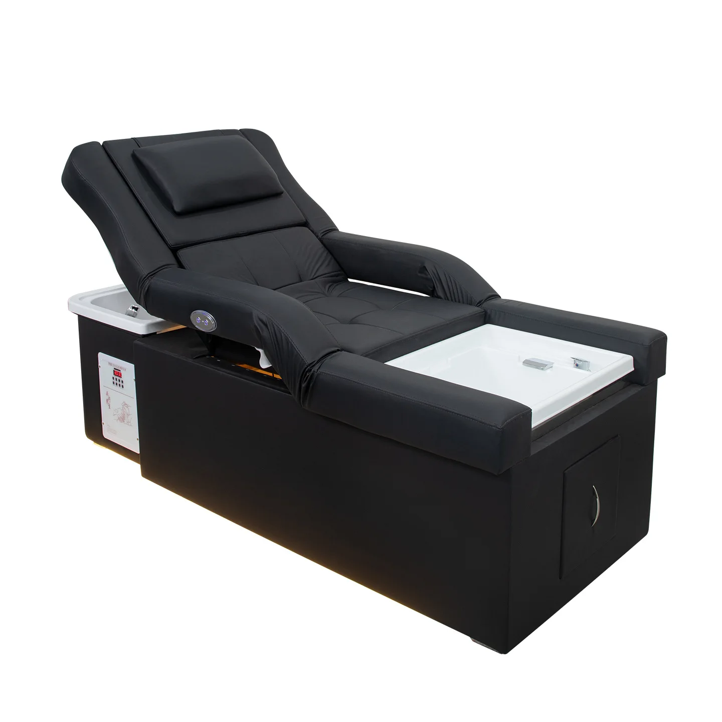 

Electric Lifting Sofa Head Therapy Shampoo Bed Foot Therapy Beauty Bed Wellness Center Massage Water Circulation