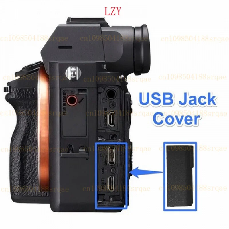 

copy For Sony A7iii ILCE-7iii 7iii A7M3 USB Jack Cover Lid Replacement Part