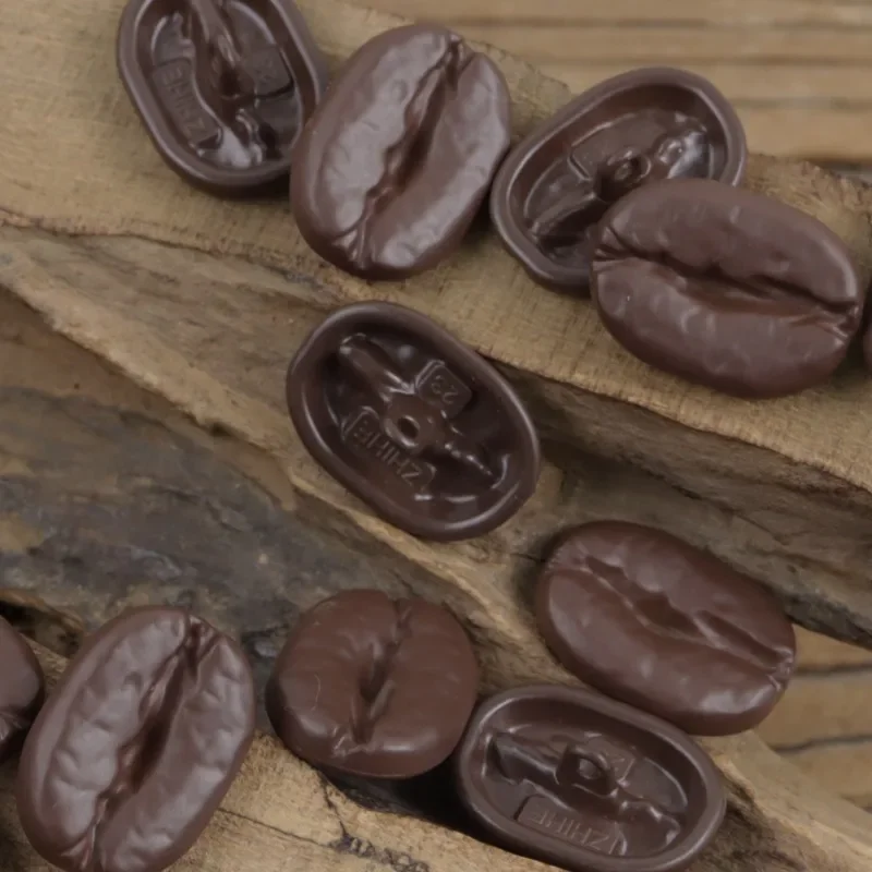 أزرار معطف حبوب البن الكلاسيكية ، سترة وسترة وسترة بيضاء وفضية ، معدن ذهبي عتيق ، محراب ، 6 * #6