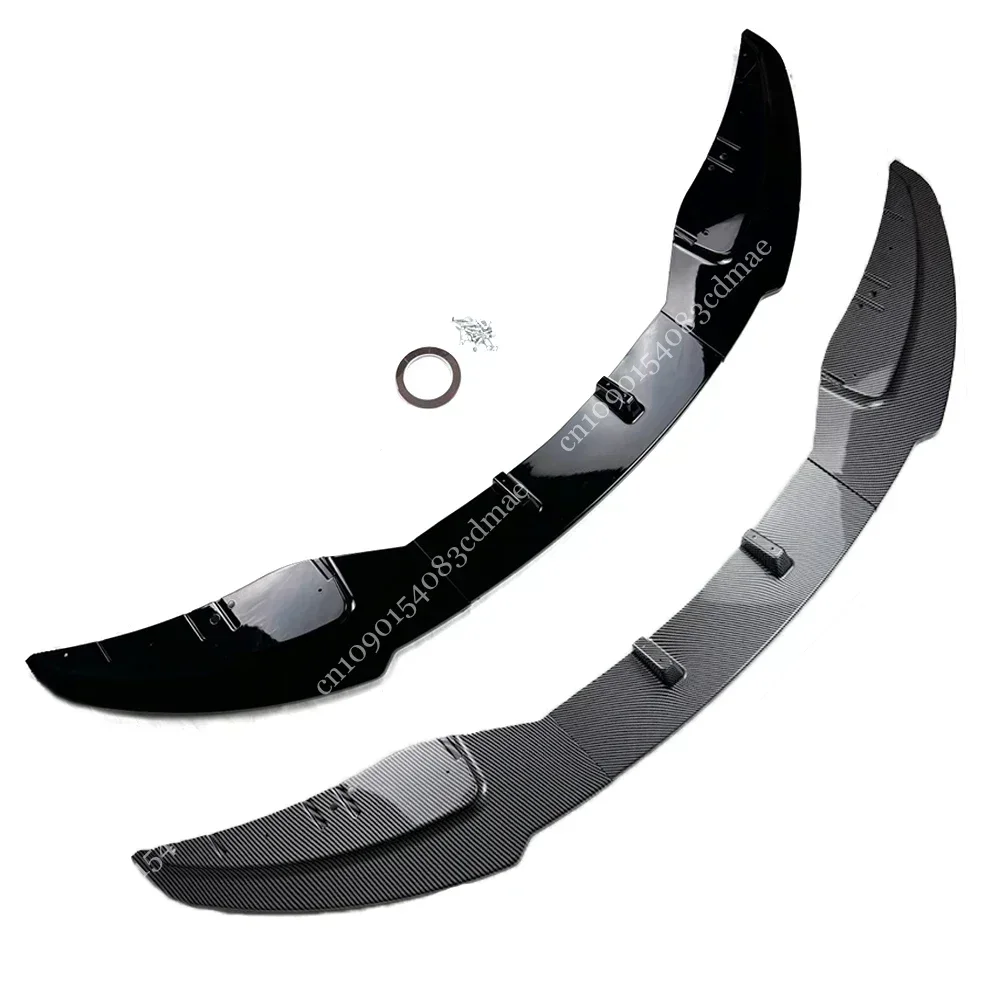 For BMW 1 Series E81 E82 E87 E88 3PCS Front Bumper Lip Diffuser Splitter Spoiler 120i 116i 118d 120d 2007-2011 Bodykit Tuning
