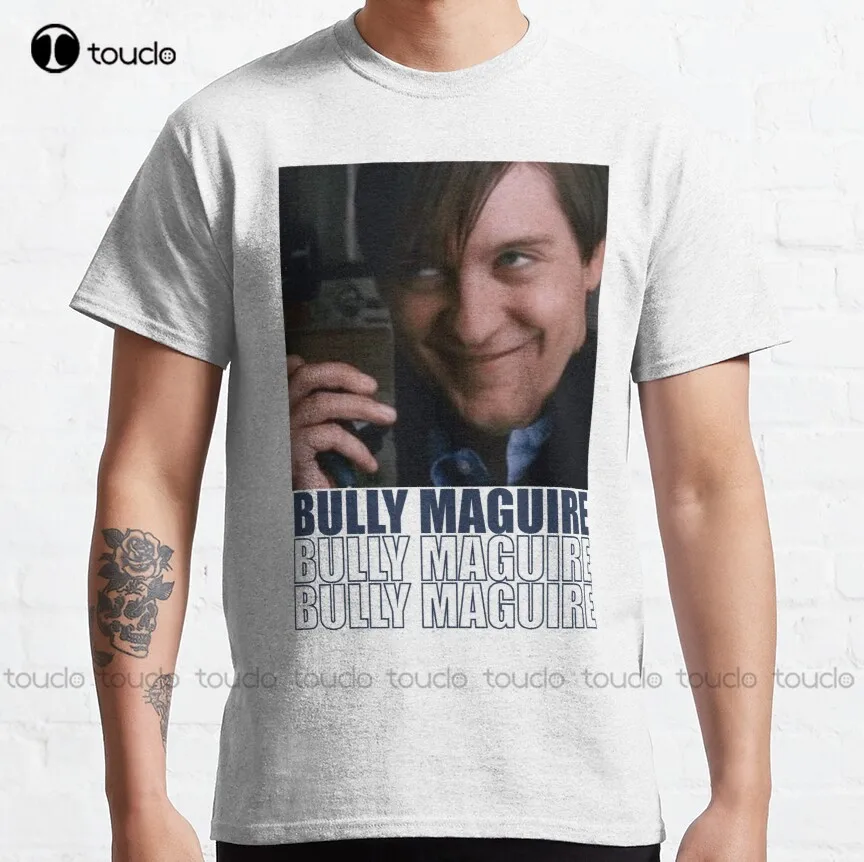 Bully Maguire Classic T-Shirt 80S Shirt Custom Aldult Teen Unisex Digital Printing Tee Shirt Xs-5Xl Cotton Christmas Gift Shirts