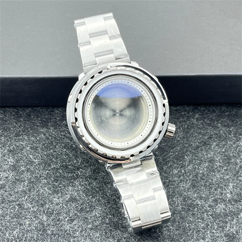 47 мм набор ремешков для электронных часов зеркальные + Серебристые/юбилейные ремешки SRPH77K1/ 15/ 17K1 сменные ремешки для часов наборы ремешков для движения NH35