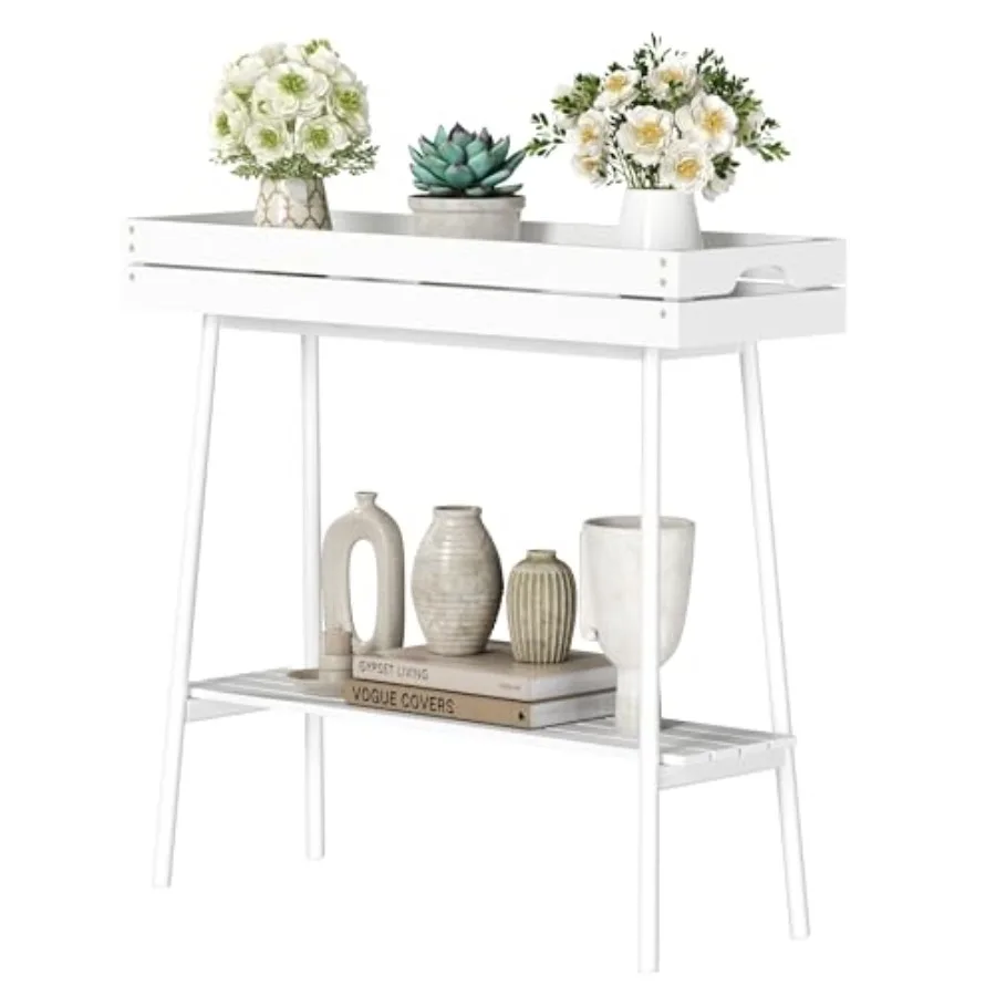 

Bamboo Plant Stand Indoor, 2 Tier Small Plant Table, Tall Plant Stand for Indoor Plants, Window Sill Plant Shelf, Flower Pot Ho
