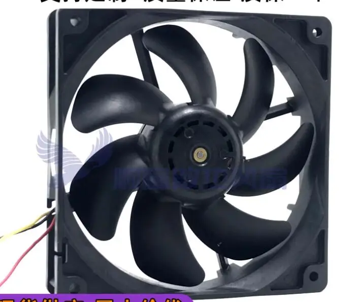 Ltsf لسانيو دنكي 9S1212L404 تيار مستمر 12 فولت 0.08A 120x120x25 مللي متر 3-سلك خادم مروحة التبريد 12 سنتيمتر